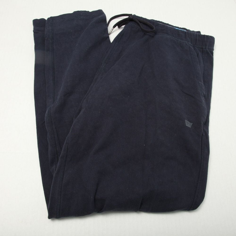 Mack Weldon Pants Mens Extra Large Blue For Daily Wear Elastic Waist Drawstring
