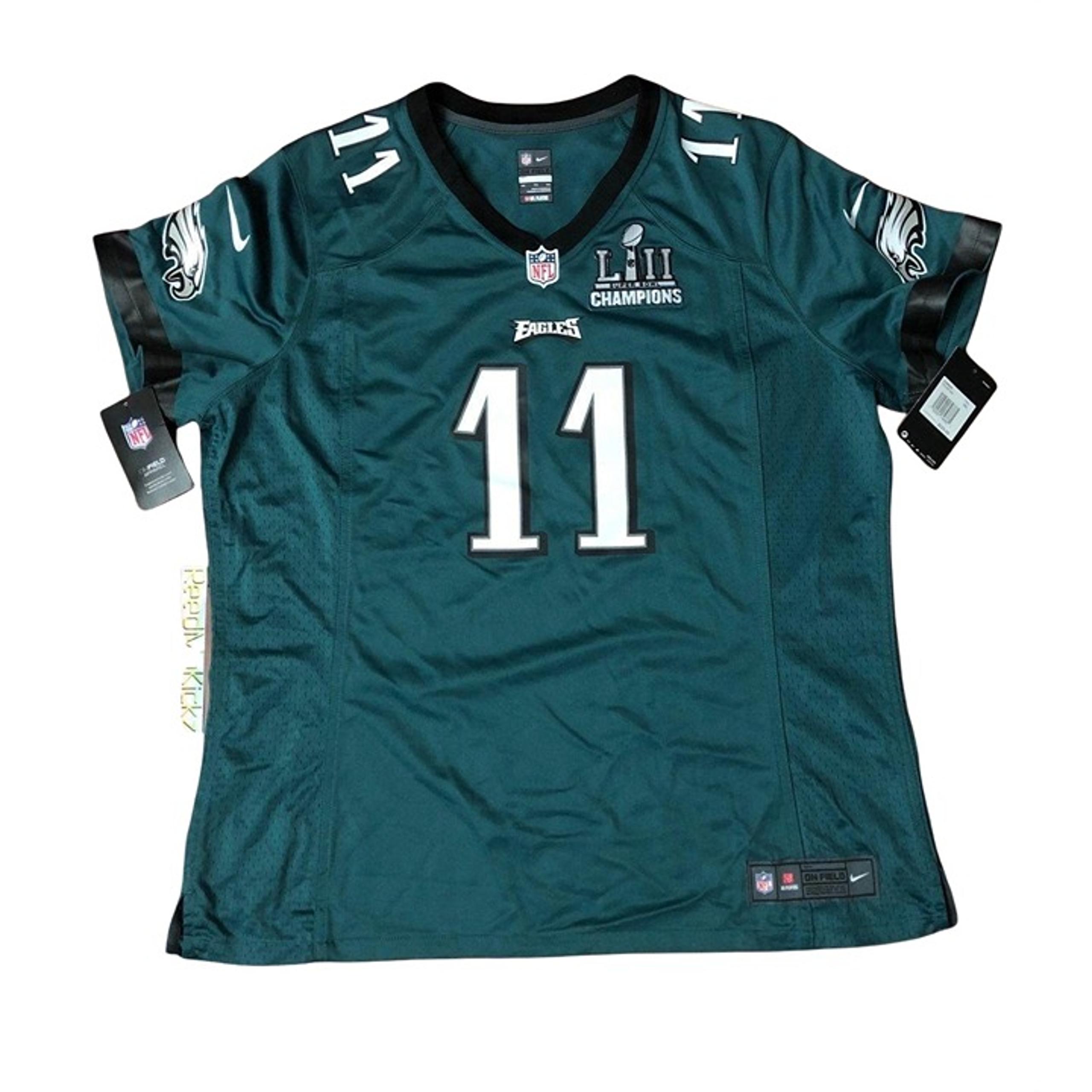 Nike Philadelphia Eagles Superbowl jersey Wentz Womens Medium