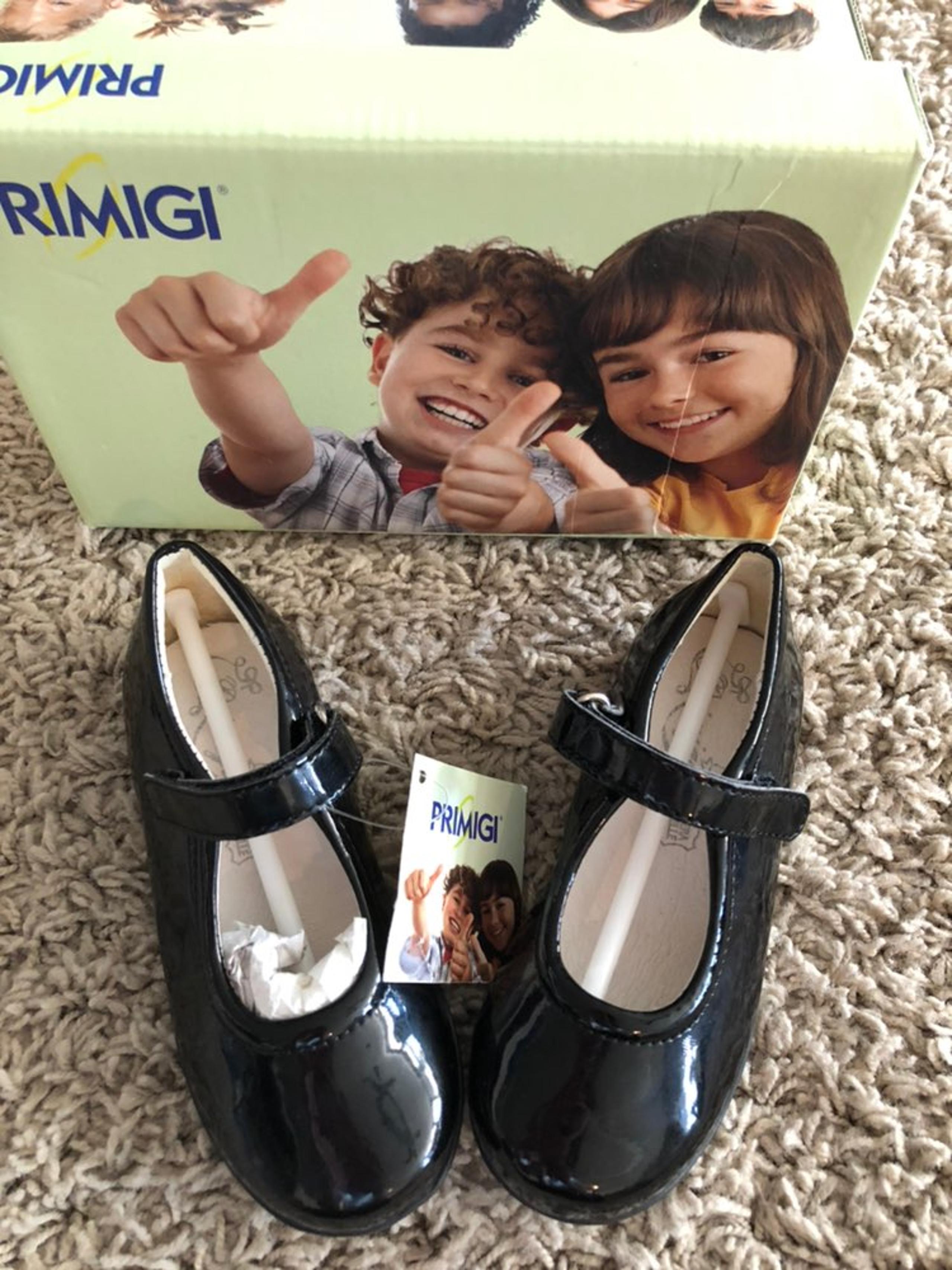 Primigi Black Patent Mary Janes 7T New