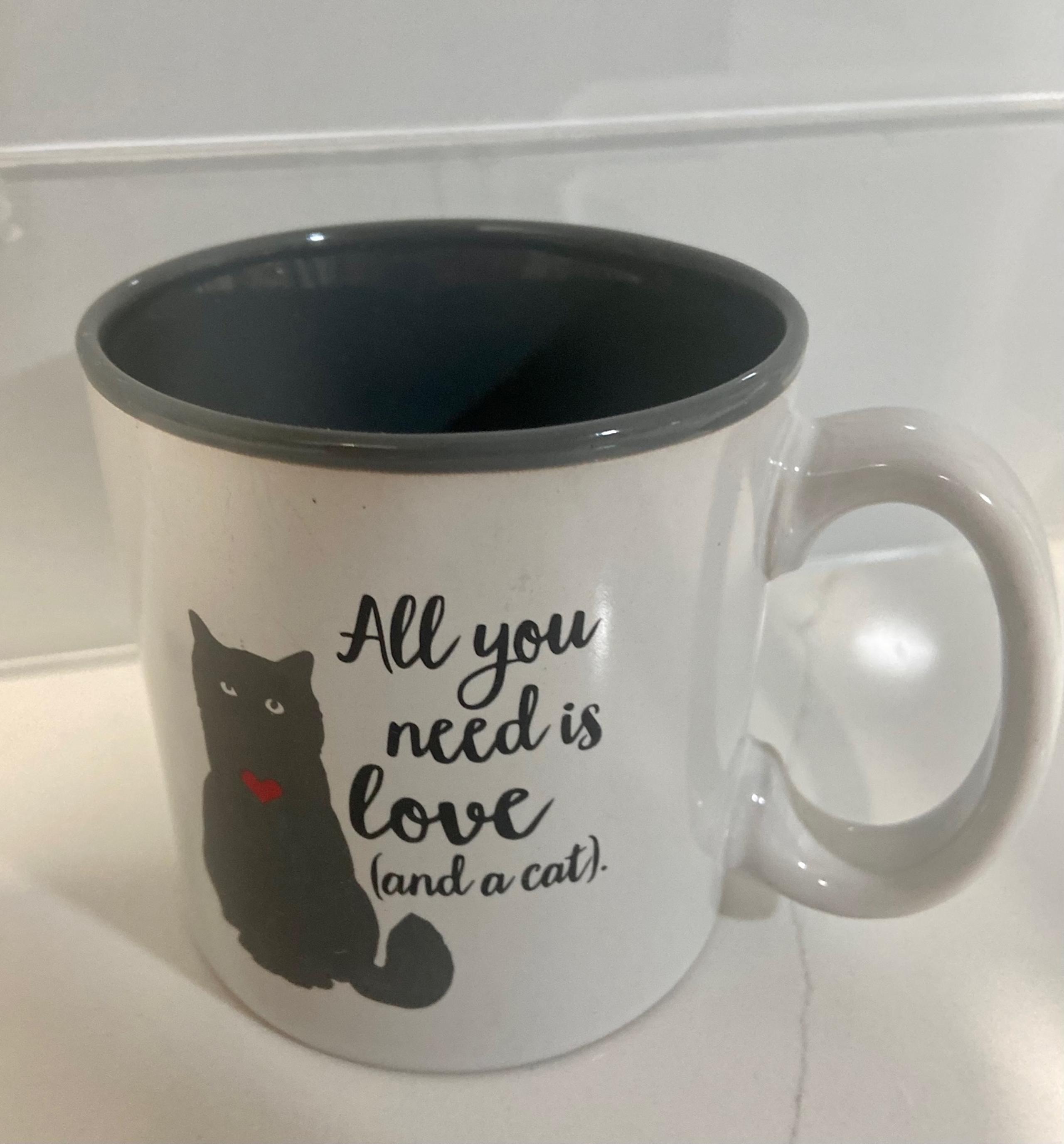 Burton+burton ALL YOU NEED IS LOVE/CAT Ceramic Mug