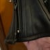 Black Leather metal ribbed corset