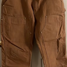 Carhartt double knee layer loose fit USA made men’s size 38x32