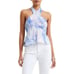 French Connection Dalla Verona Smocked Halter Top - Size 2
