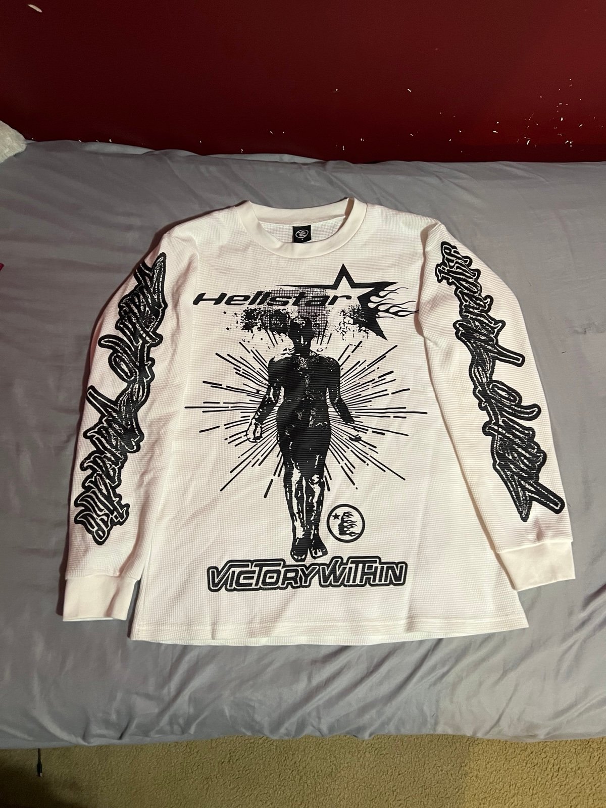 Hellstar Victory Within white long sleeve