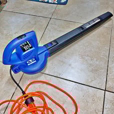 6 Amp 155 MPH Electric Leaf Blower (Blue) - Brand NEW