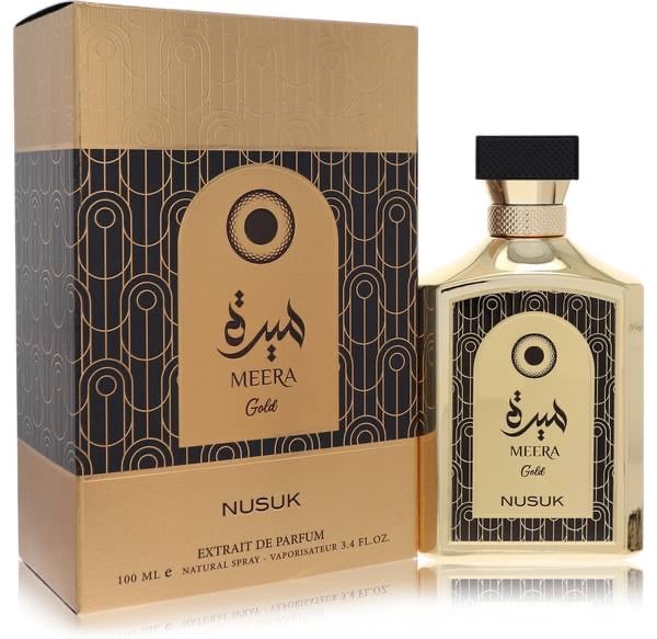Nusuk Meera Gold Cologne By Nusuk for Men and Women 3.4 oz /100 ml