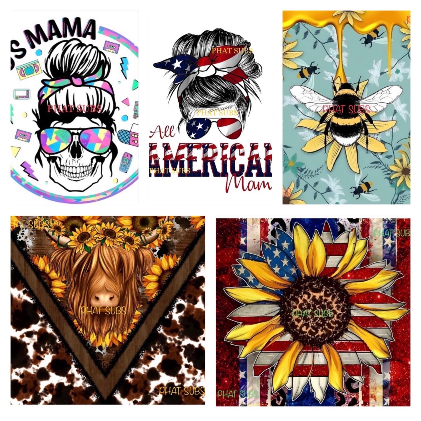 Bundle of 31 Sublimation Transfers 15 Shirts 16 Tumblers Bundle of 31 Sublimation Transfers 15 Shirts 16 Tumblers