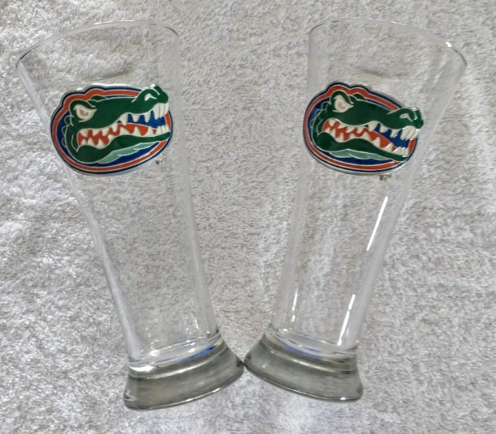 Great American Products Pilsner officially licensed collegiate glasses Set of 2