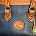 Vintage Dooney & Bourke leather handbag