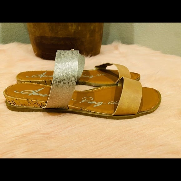 American rag easten slide sandals hot sale