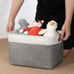 Storage Baskets for Organizing, Rectangular Fabric Storage Bins Collapsible