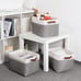 Storage Baskets for Organizing, Rectangular Fabric Storage Bins Collapsible