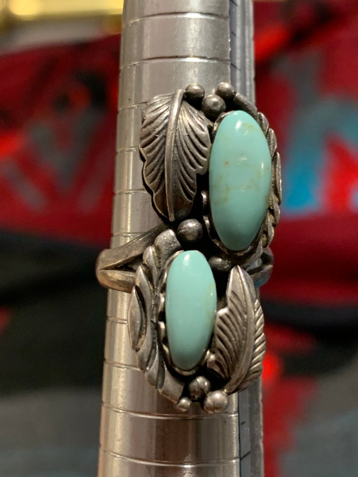 Navajo Turquoise & Silver Ring