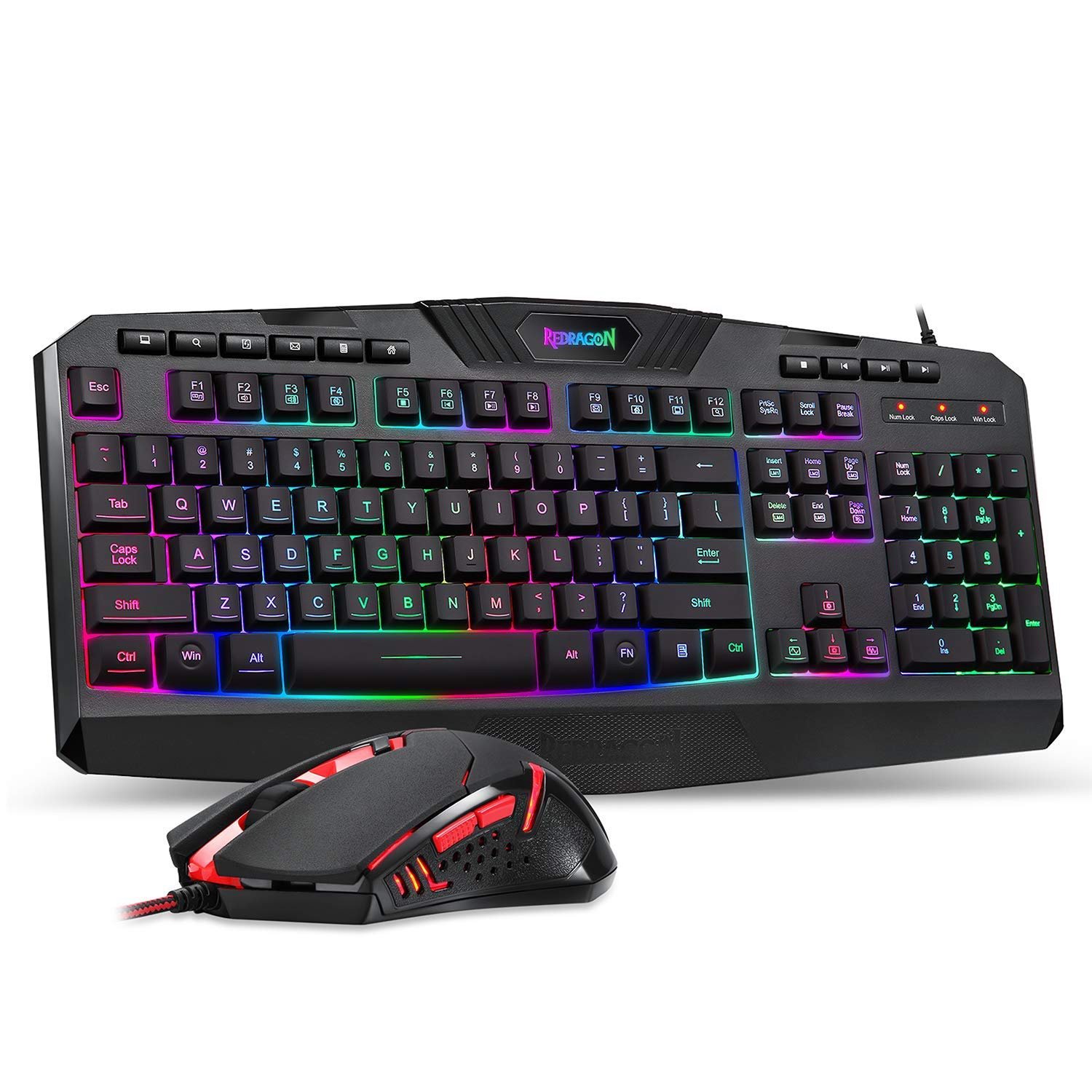 Gaming Keyboard, Mouse, RGB Backlit Gaming Keyboard be