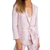 NEW Forte Forte Womens Size 0 Fluid Jacquard Jacket Blazer Pink Metallic Cipria