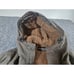 Dunderdon J25 Parka Jacket Coated Cotton Canvas Large Olive Night Color Read