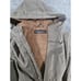Dunderdon J25 Parka Jacket Coated Cotton Canvas Large Olive Night Color Read
