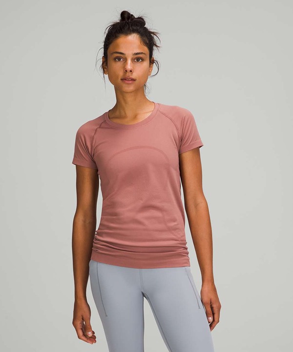NWT Authentic Lululemon Swiftly Tech Short Sleeve 2.0 size 6 Spiced Chi SCHI 68
