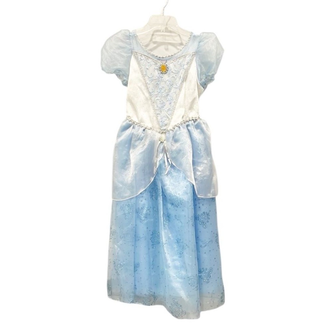 Cinderella Ball Gown Dress Movie Disney Store Halloween Costume Lg 10/12