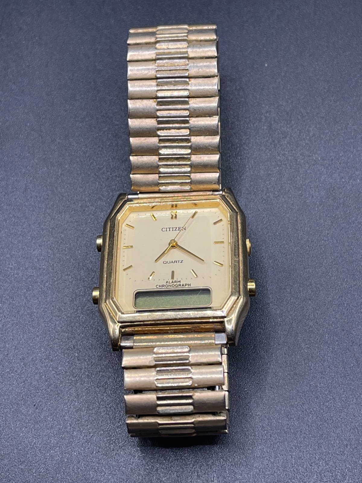 Watch men’s citizen courts with alarm Chronograph 052422@