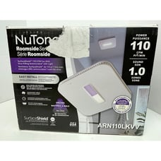 Nutone Roomside Series SurfaceShield 110CFM Fan Virus Antimicrobial LED Light