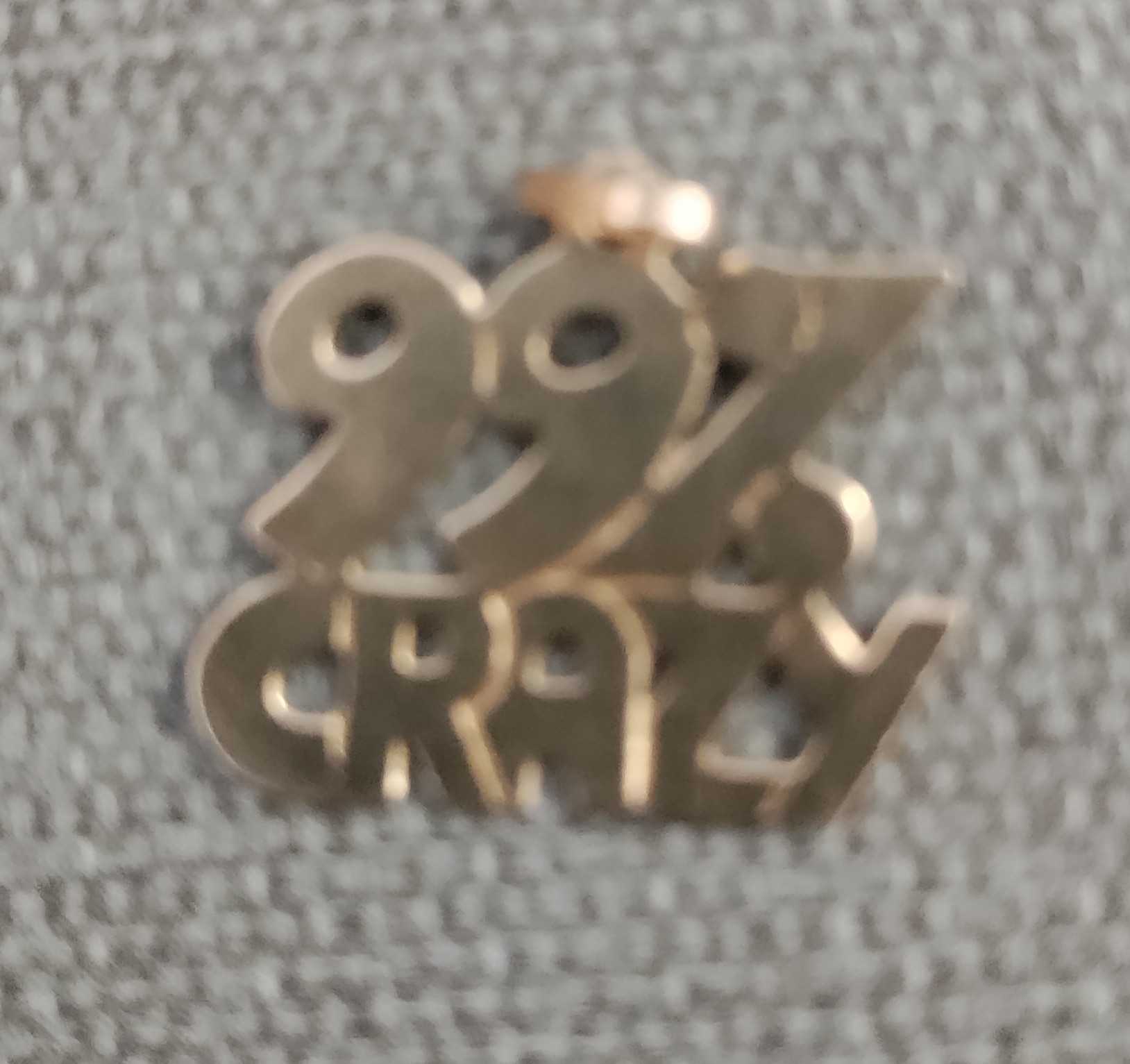 14kt 99% crazy charm