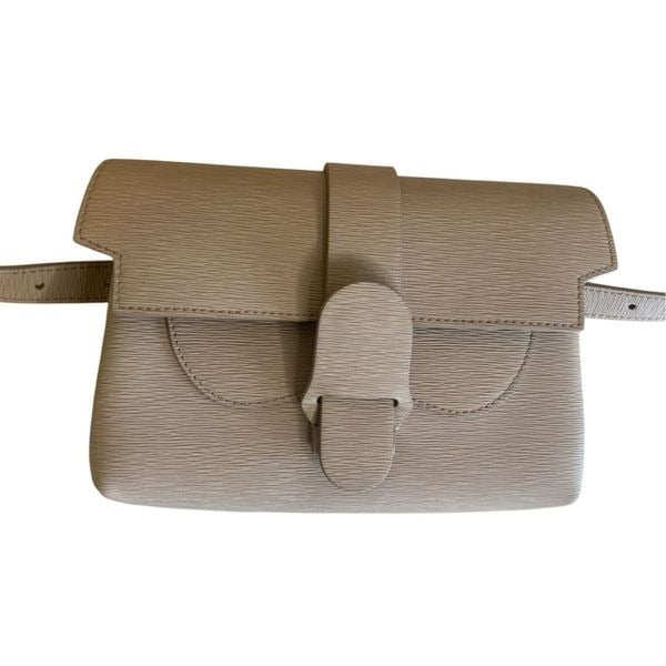 Senreve Aria Belt Bag Pebbled Gray