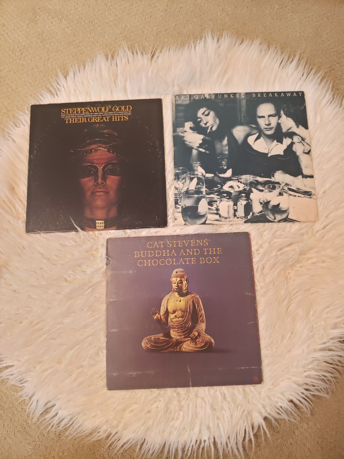Classic 70's Vinyl LP 3 Piece Bundle