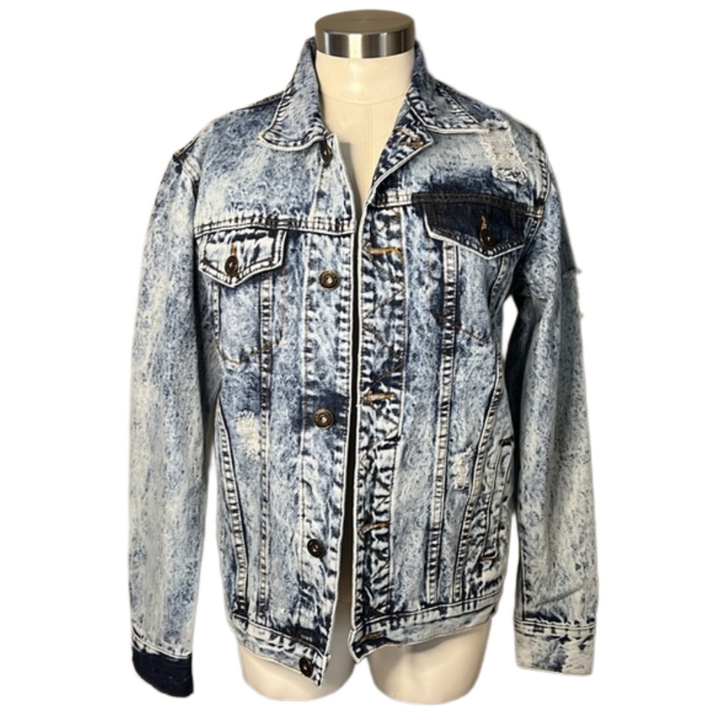 【THEAIRTOWN】Season To Be Rivet Denim Jk NWT DENIM JACKET