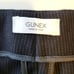Gunex Pants Women's 8 Charcoal Pinstripe Stretch Wool Italian Career Tapered Leg