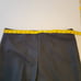 Gunex Pants Women's 8 Charcoal Pinstripe Stretch Wool Italian Career Tapered Leg