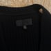 NILI LOTAN BLACK CASHMERE CELESTE SWEATER Cold Shoulder SMALL 697.00