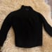 NILI LOTAN BLACK CASHMERE CELESTE SWEATER Cold Shoulder SMALL 697.00