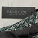 Rachel Zoe Fringe Tweed Blazer Jacket Tartan Plaid Academia Office Green XS NWT