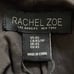 Rachel Zoe Fringe Tweed Blazer Jacket Tartan Plaid Academia Office Green XS NWT