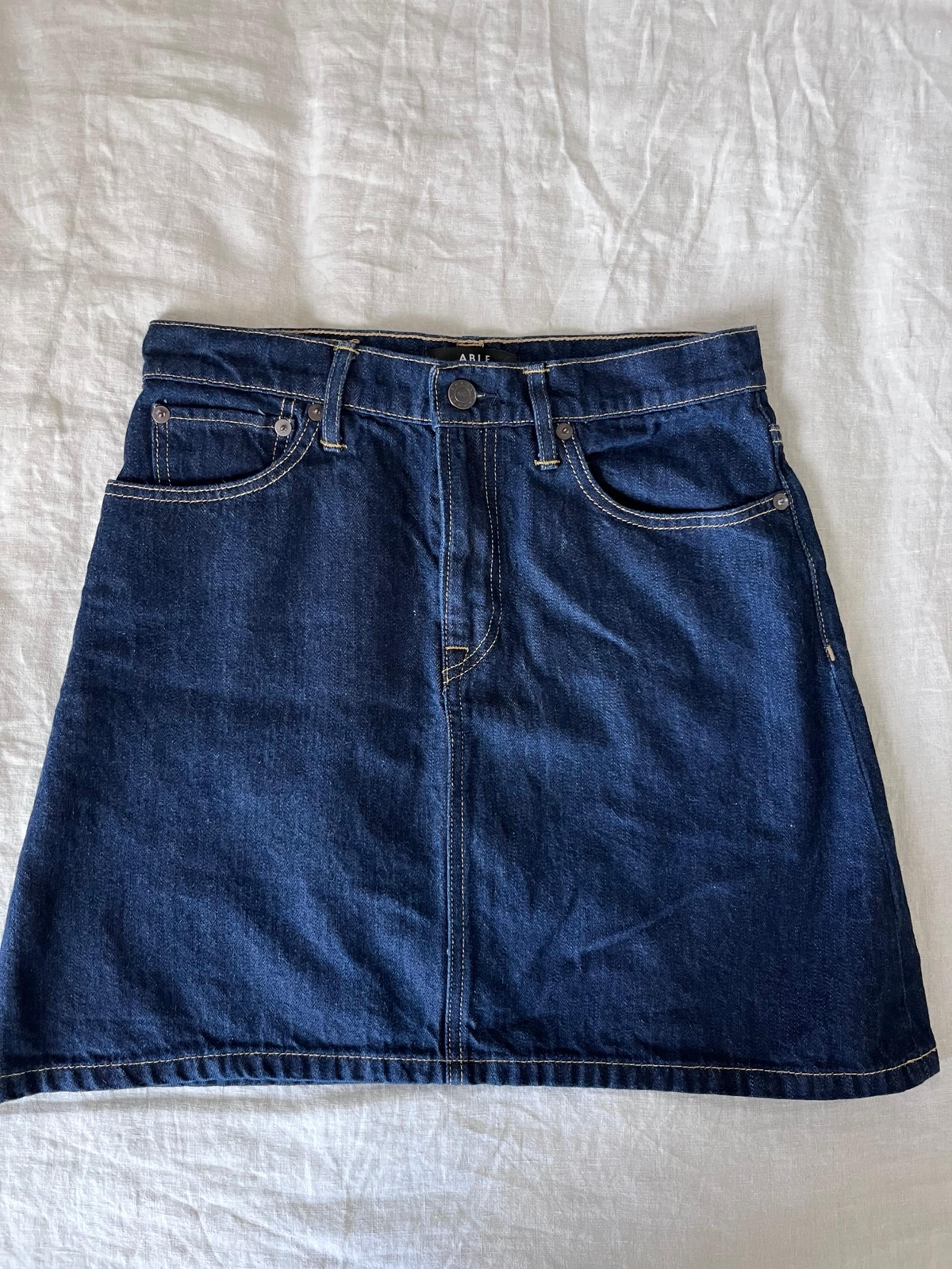 Able Jean Skirt
