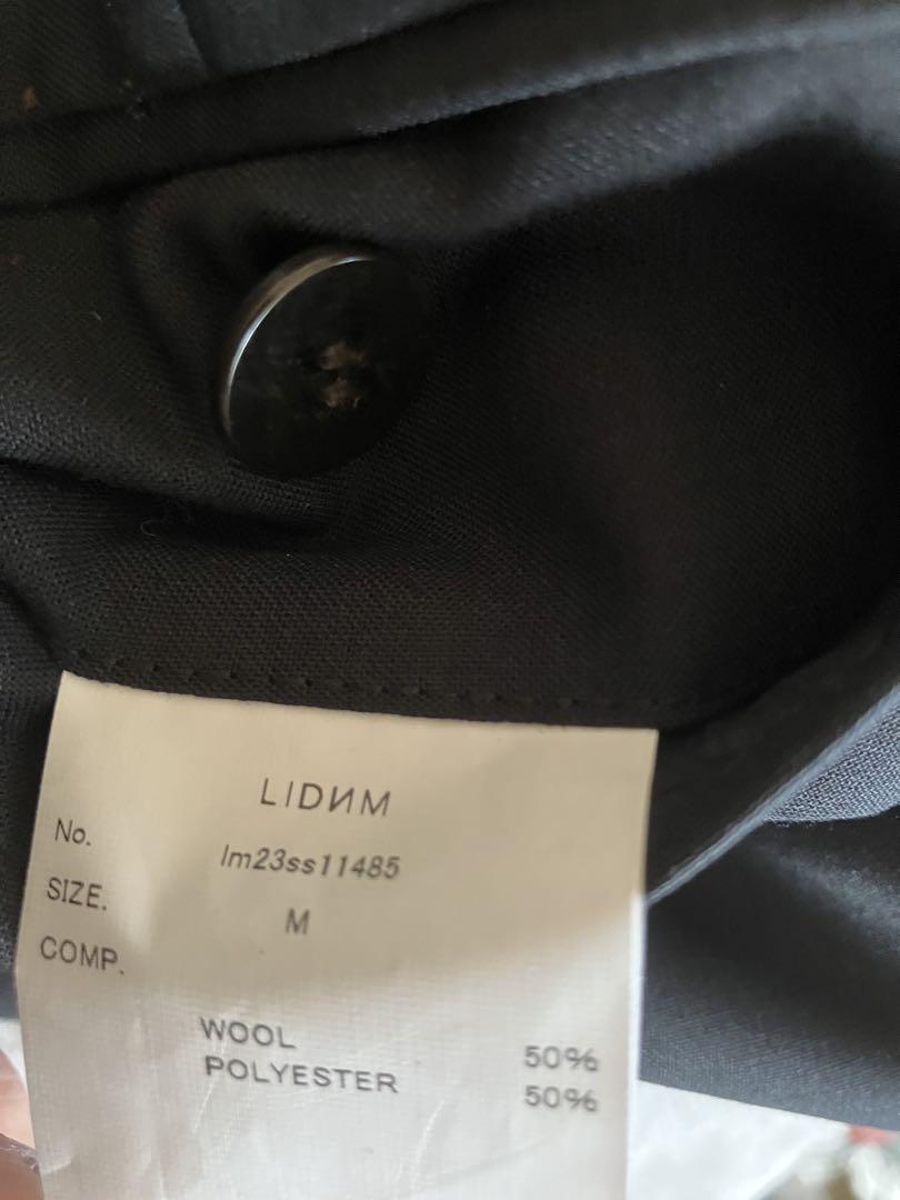 LIDNM SUMMER WOOL WIDE SLACKS