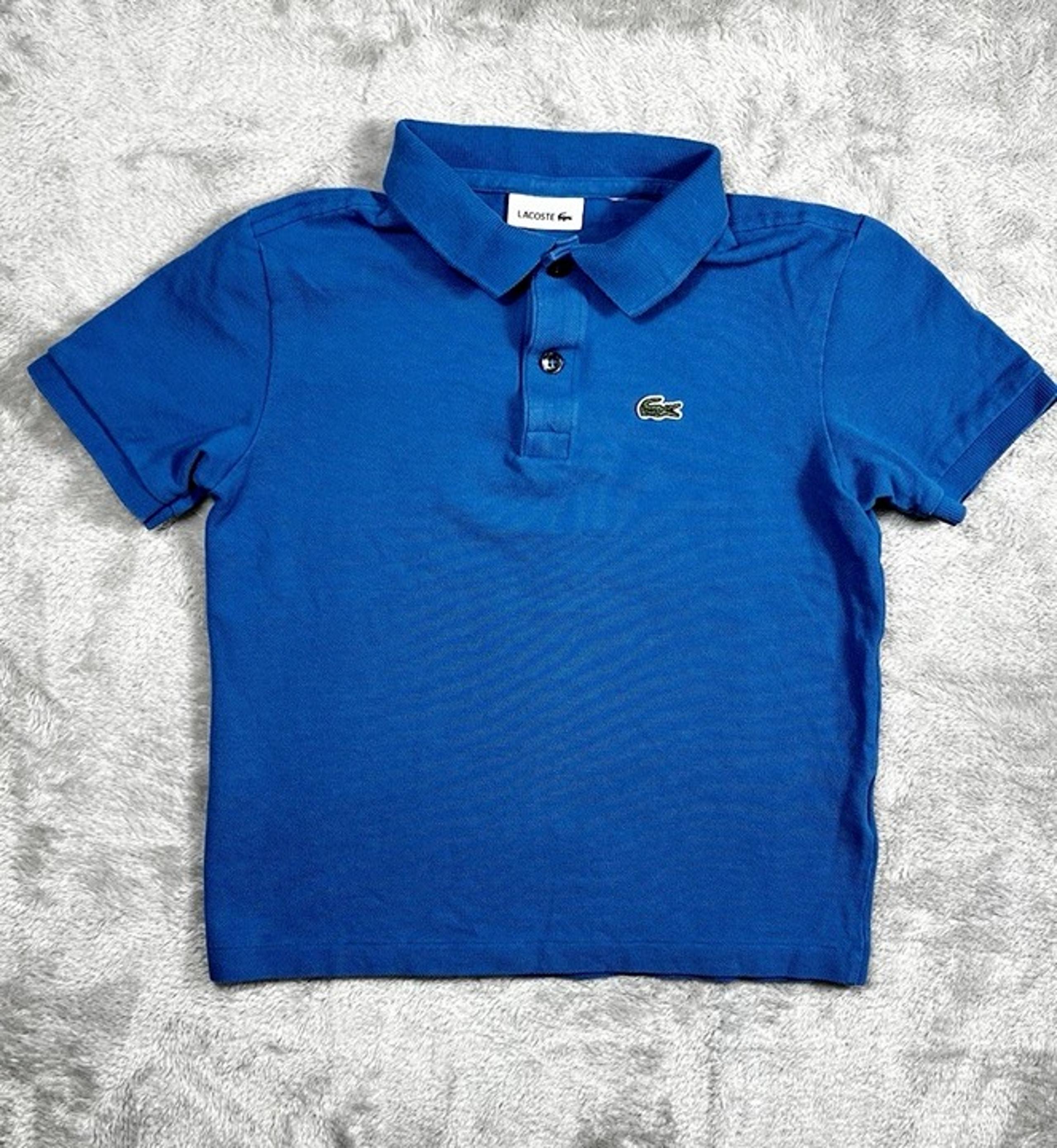 Lacoste Boy's Short Sleeve Polo Shirt - Cotton - Size 8 Lot Of 2