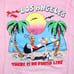 Nike Sportswear Adult Unisex Los Angeles Graphic T-Shirt Pink Size S