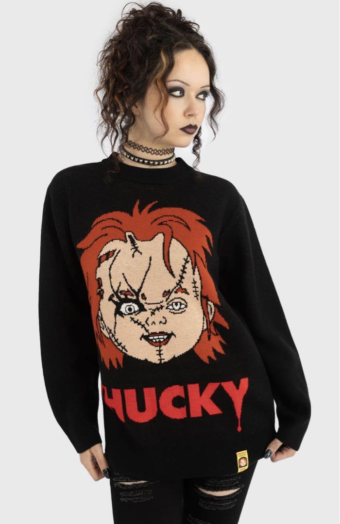 Official Collaboration KILLSTAR Child's Play Chucky Ugly Sweater