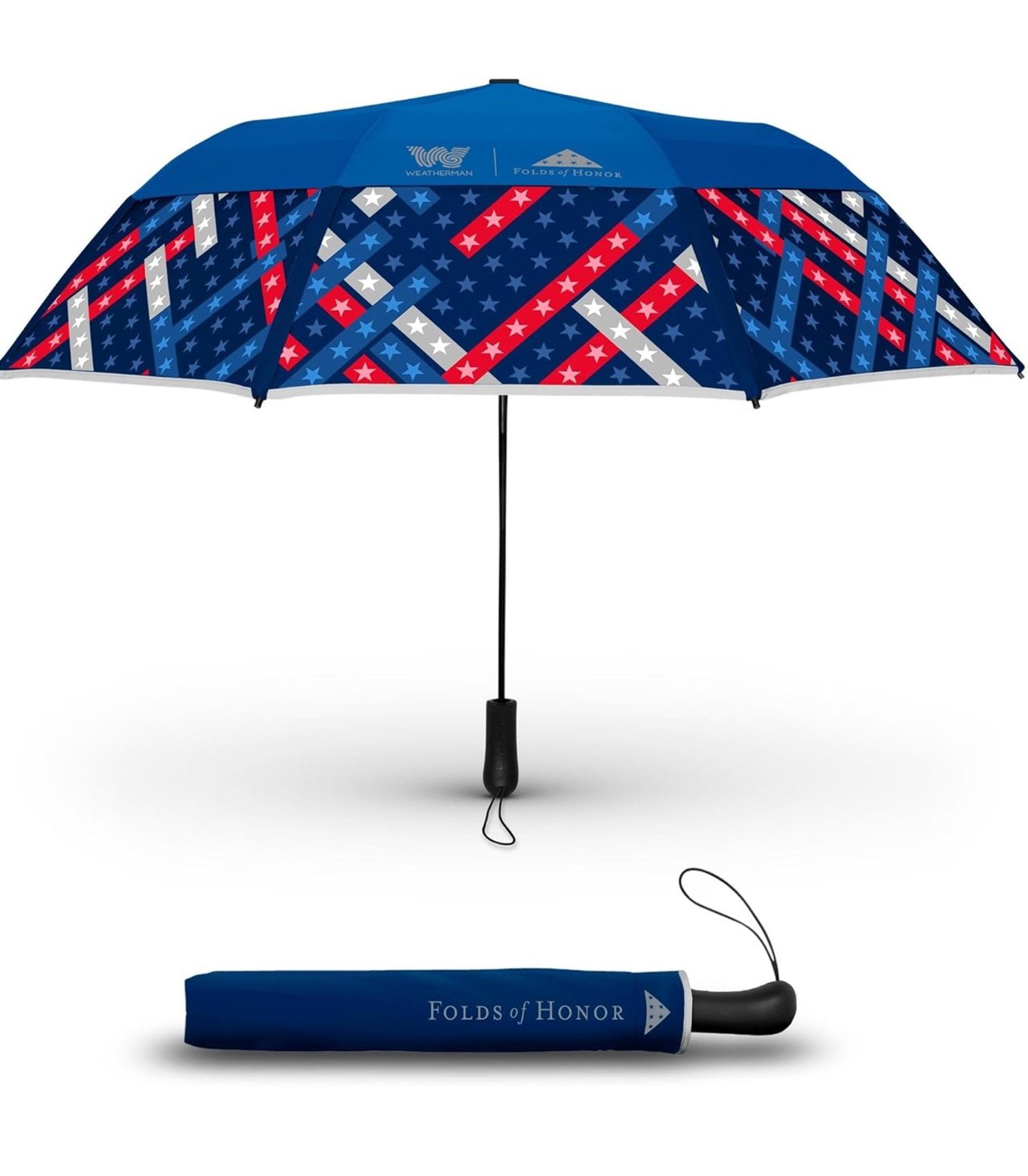 Weatherman Umbrella Folds of Honor retail $74
