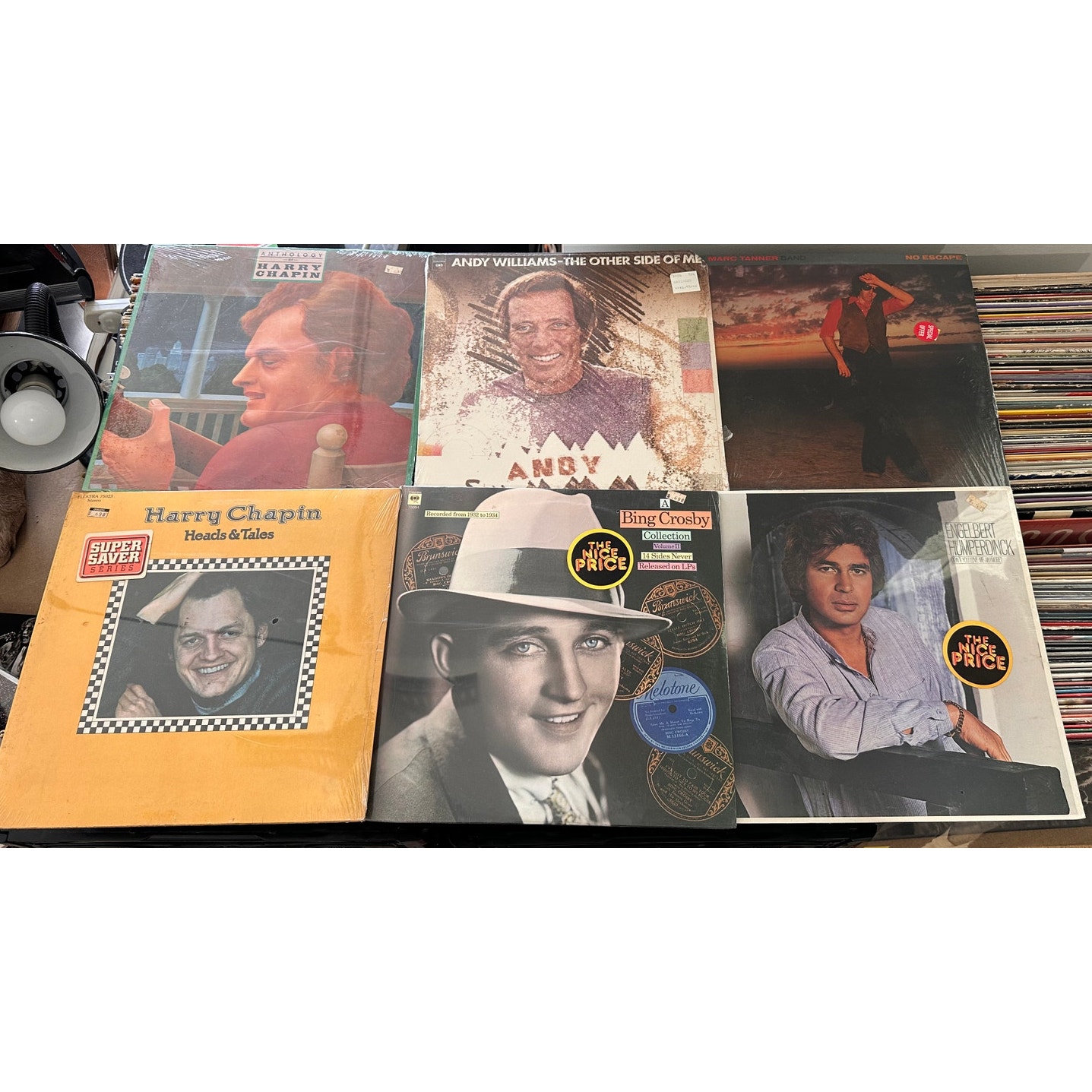 6 LPs Vinyl Records SEALED 12 33 RPM