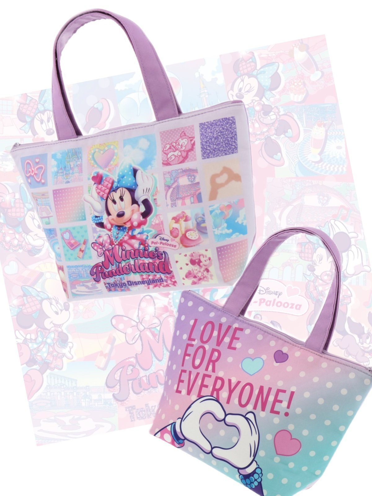 Tokyo Disney Resort 2024 Minnie Funderland Insulated Lunch Bag LIMITED EDITION