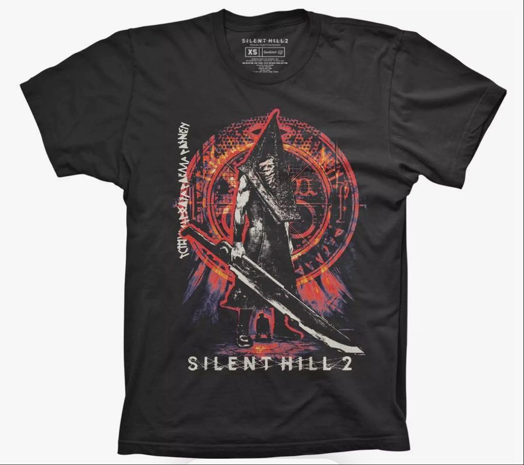 Silent Hill 2 Pyramid Head T-shirt GameStop Exclusive Product M/L/2XL