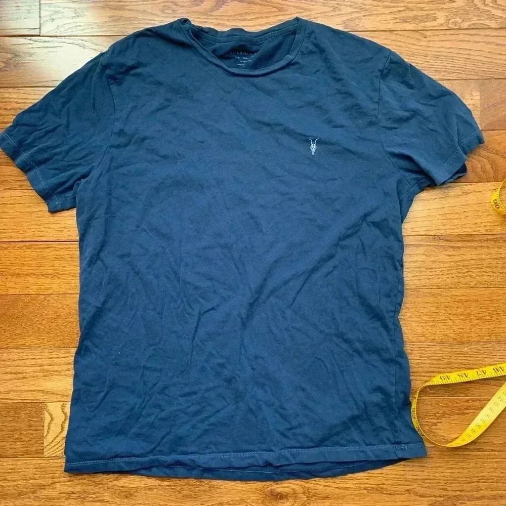 ALLSAINTS brace tonic slim fit cotton T-shirt SZ L