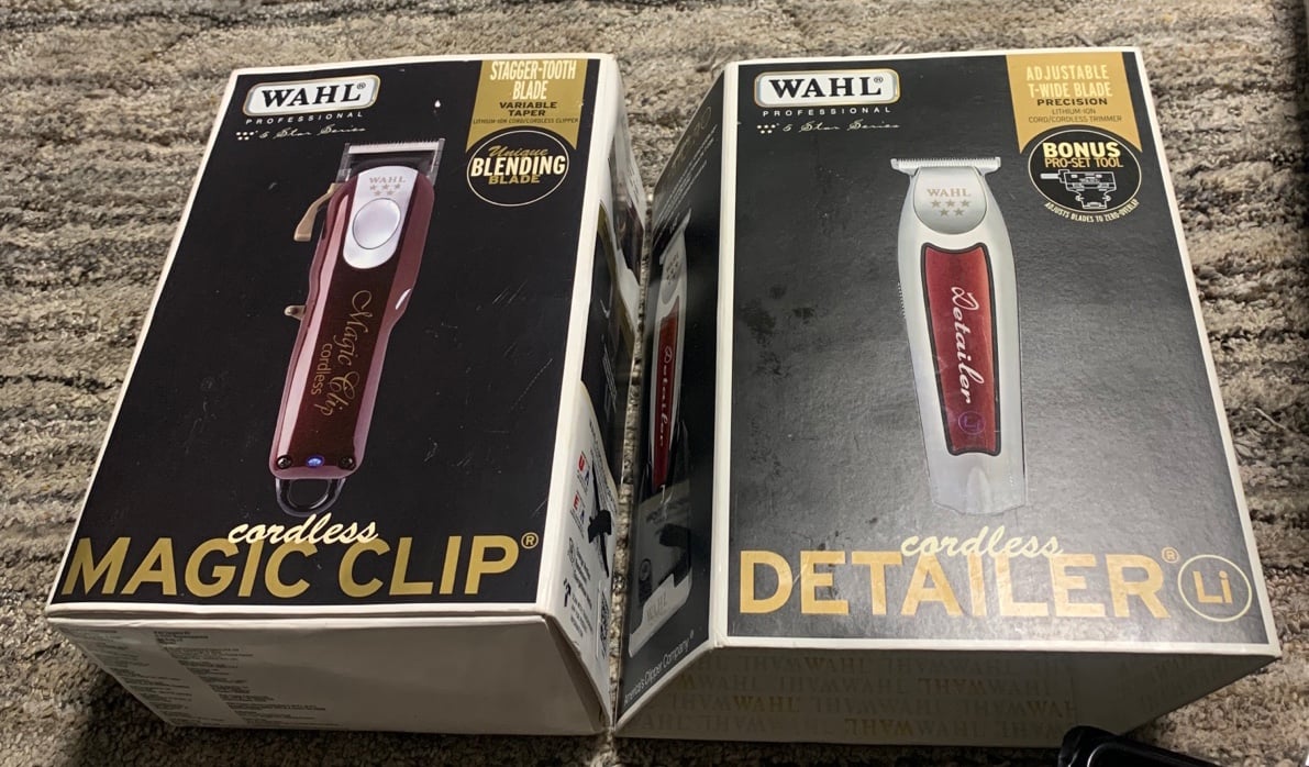 2 Wahl Professional cordless retailer for sale - USED
