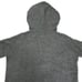 Alice + Olivia Wool Blend Sweater Hoodie SIZE M Gray Knit Pullover