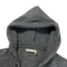 Alice + Olivia Wool Blend Sweater Hoodie SIZE M Gray Knit Pullover