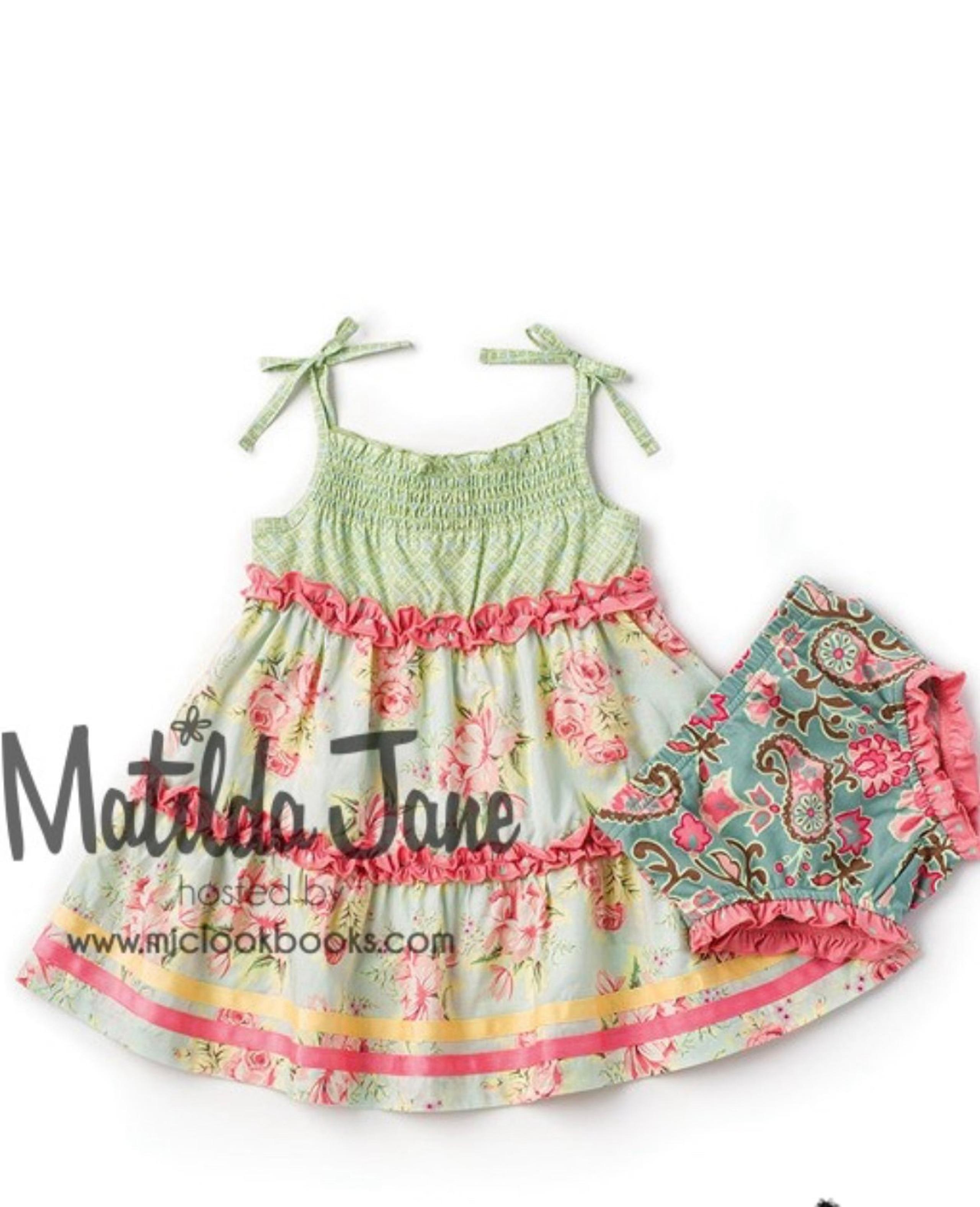 Matilda Jane 6-12 Balmy garden Floral Dress