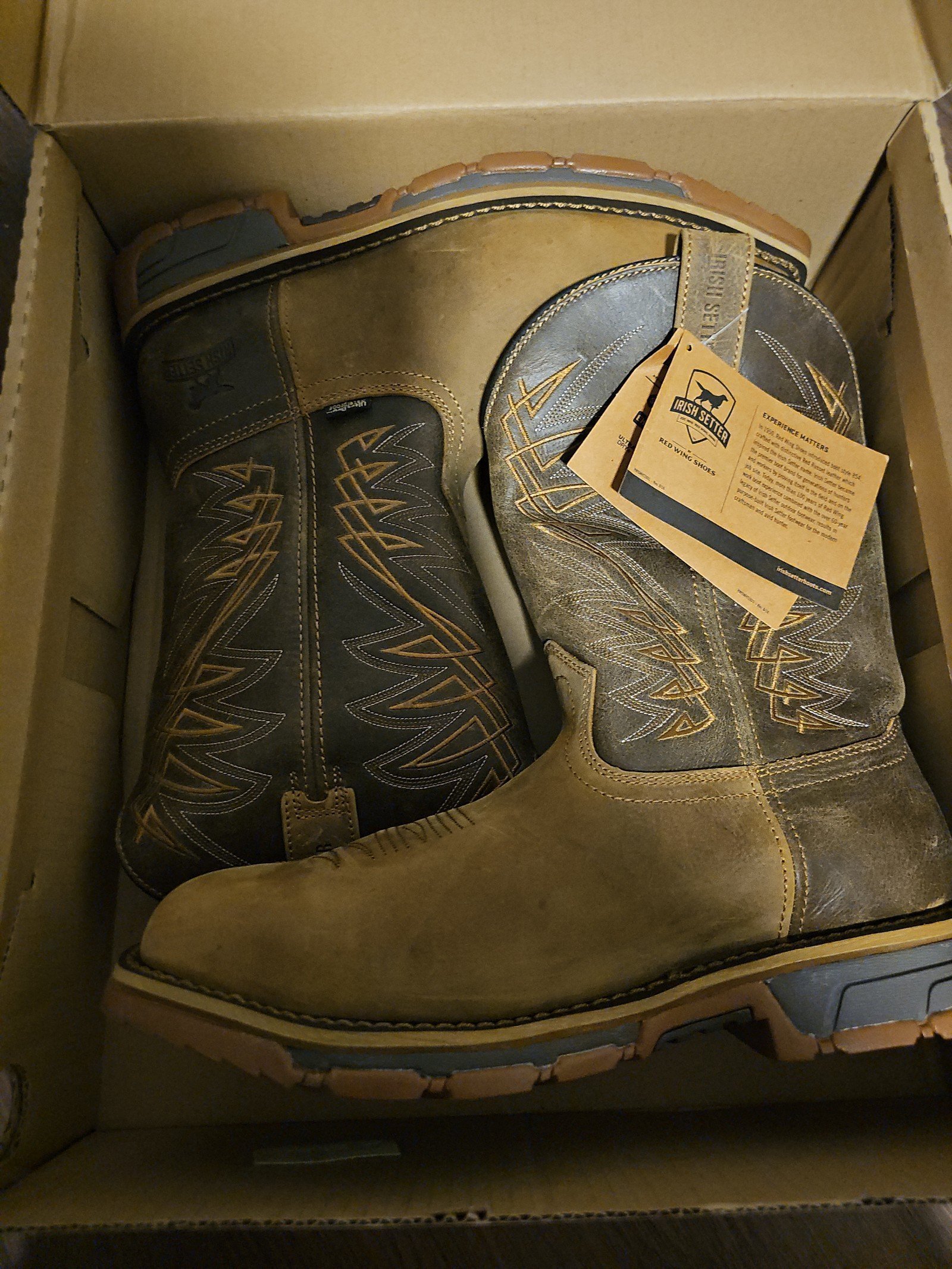 mens boots new in box